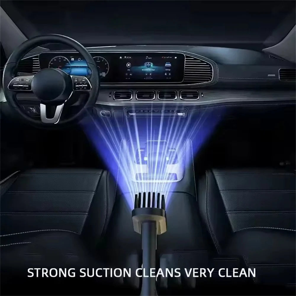 Powerful Wireless Vacuum – Fast Charge, Pet-Ready, Home & Car! 