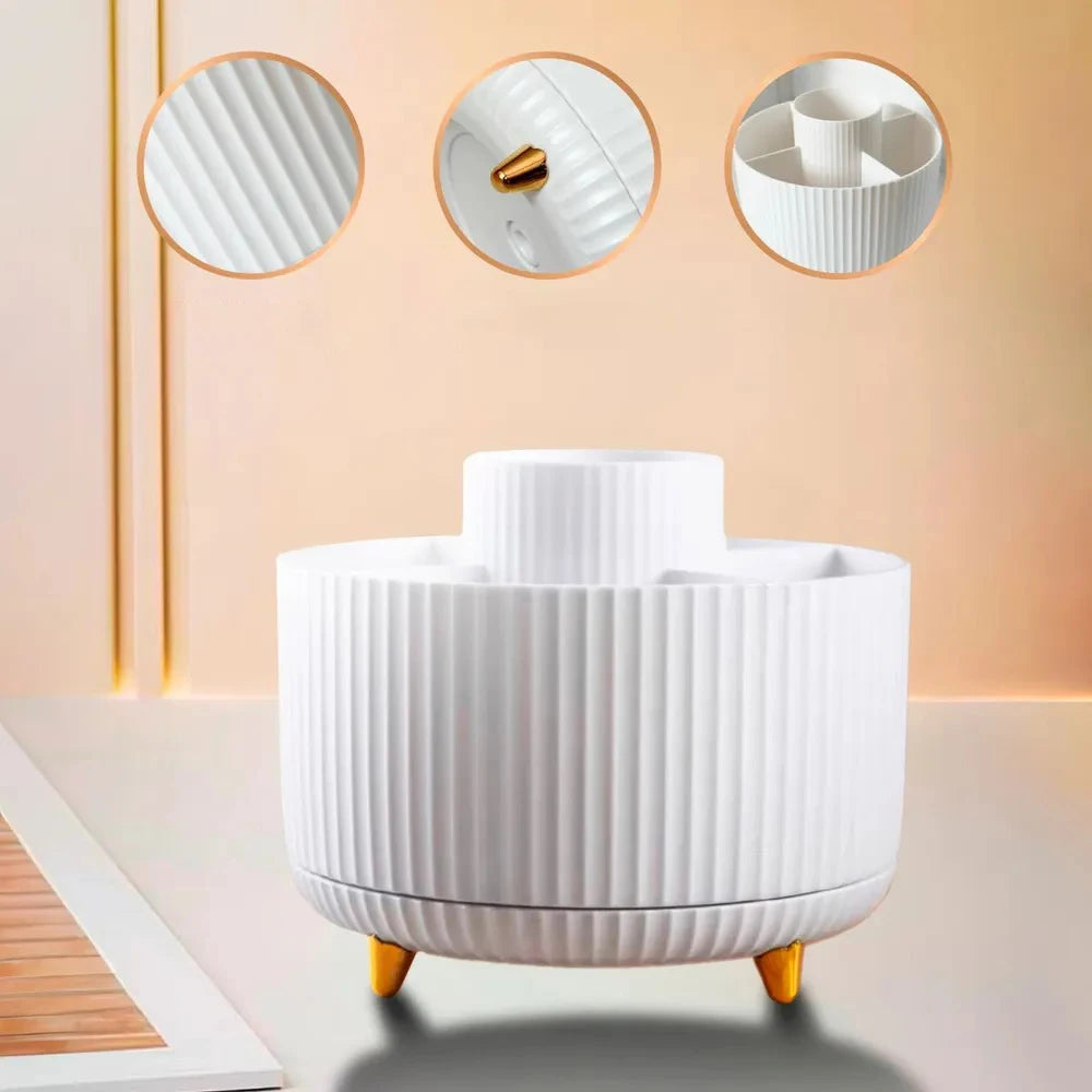 Beauty Spins Easy – 360° Cosmetic Organizer Box