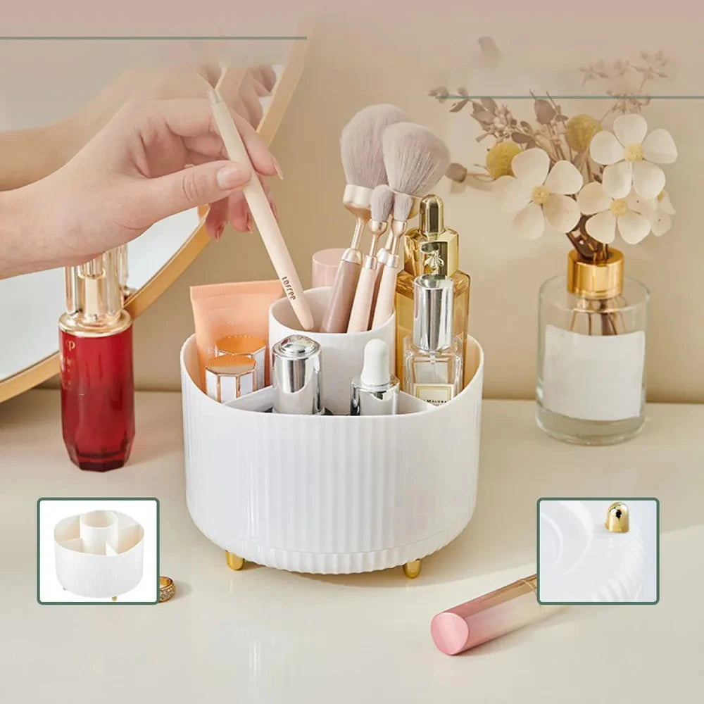 Beauty Spins Easy – 360° Cosmetic Organizer Box