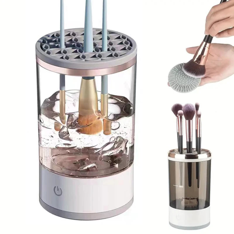 Quick & Easy Makeup Brush Cleaner – USB Powered