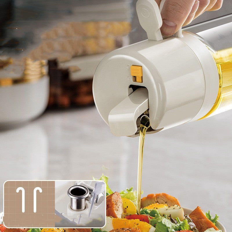 2-in-1 Oil Sprayer & Dispenser – Perfect for Cooking
