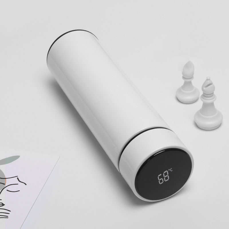 Stainless bottle with built-in Temperature Display