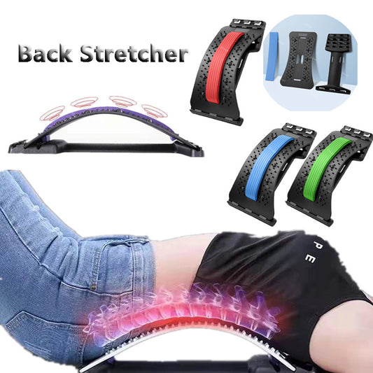 Adjustable Back Stretcher for Spine & Pain Relief