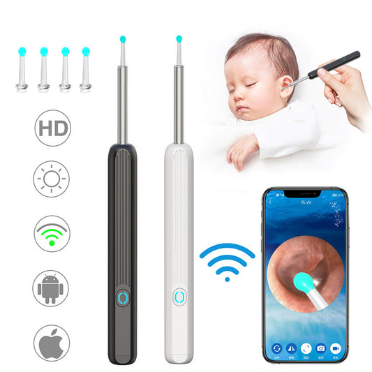 Smart Ear Cleaner with LED Camera for Clear Vision
