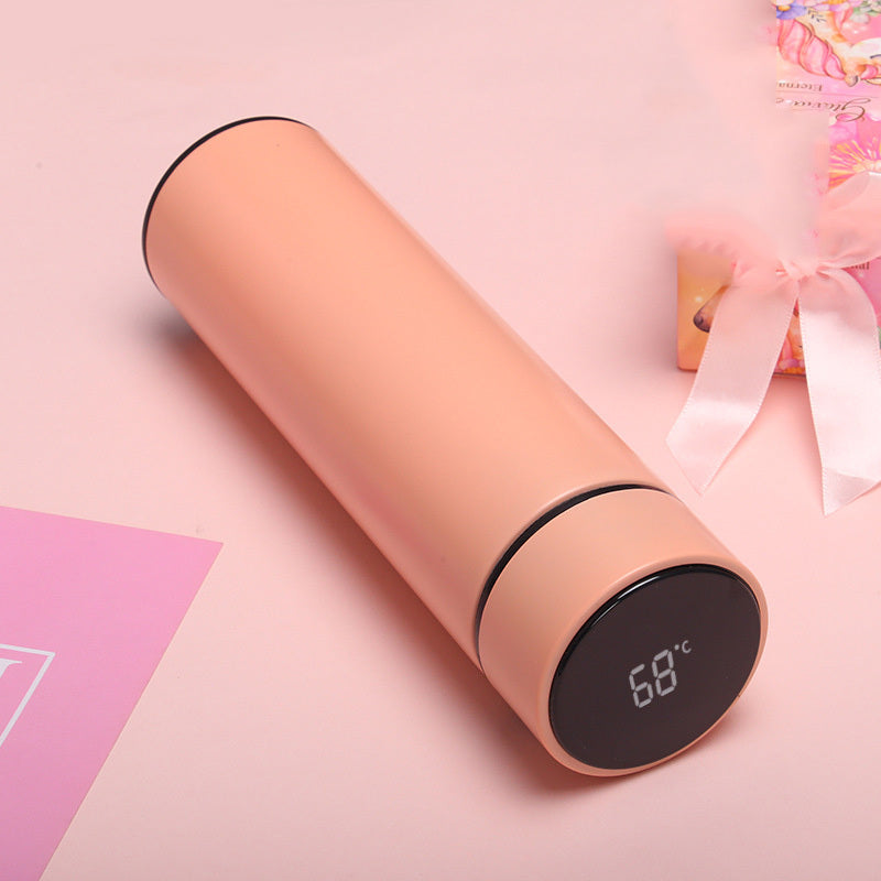 Stainless bottle with built-in Temperature Display