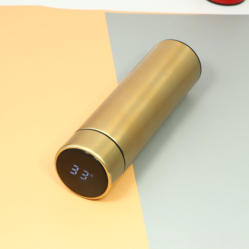 Stainless bottle with built-in Temperature Display