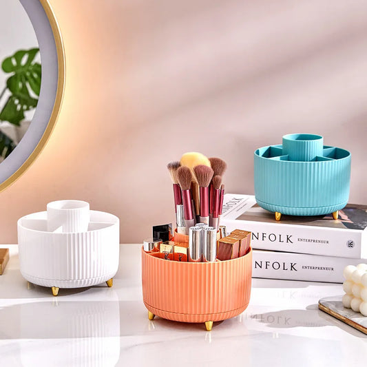 Beauty Spins Easy – 360° Cosmetic Organizer Box