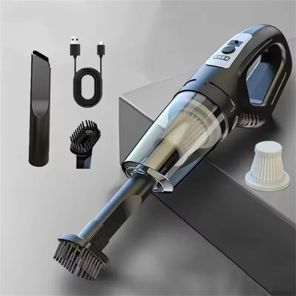 Powerful Wireless Vacuum – Fast Charge, Pet-Ready, Home & Car! ﻿ ﻿ ﻿