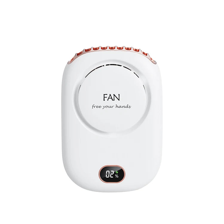 Stay Cool Anywhere – Bladeless Neck & Waist Fan