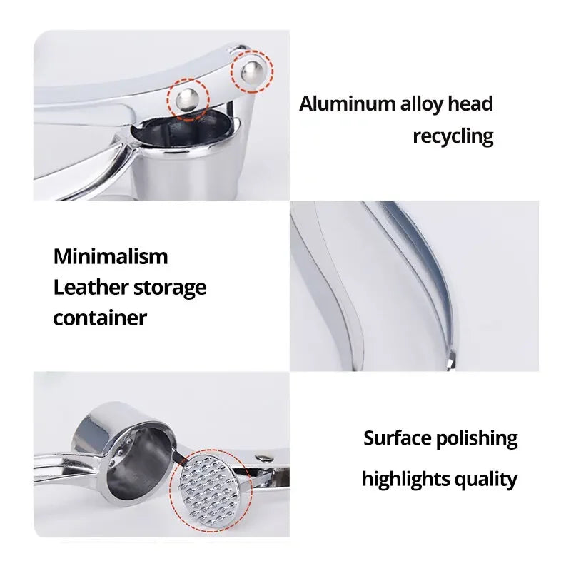 Stainless Steel Garlic & Ginger Grinder – Effortless Cooking