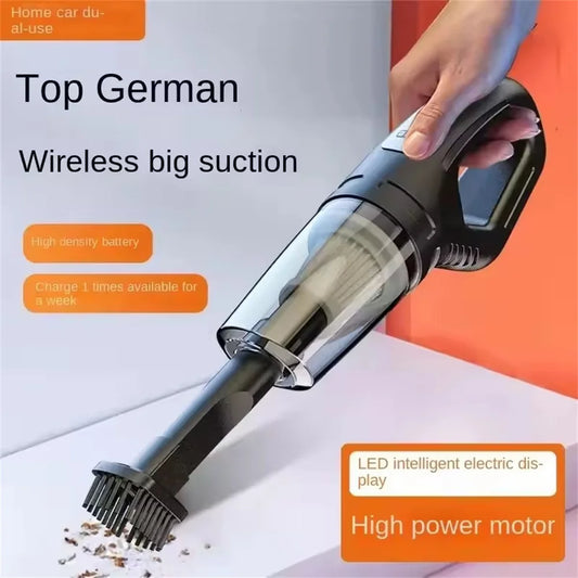 Powerful Wireless Vacuum – Fast Charge, Pet-Ready, Home & Car! ﻿ ﻿ ﻿