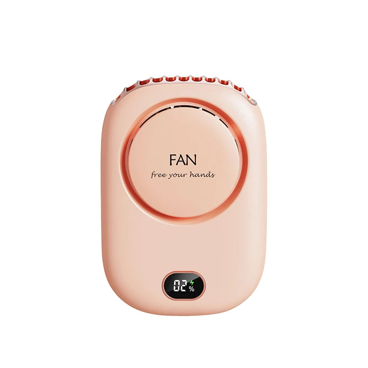 Stay Cool Anywhere – Bladeless Neck & Waist Fan